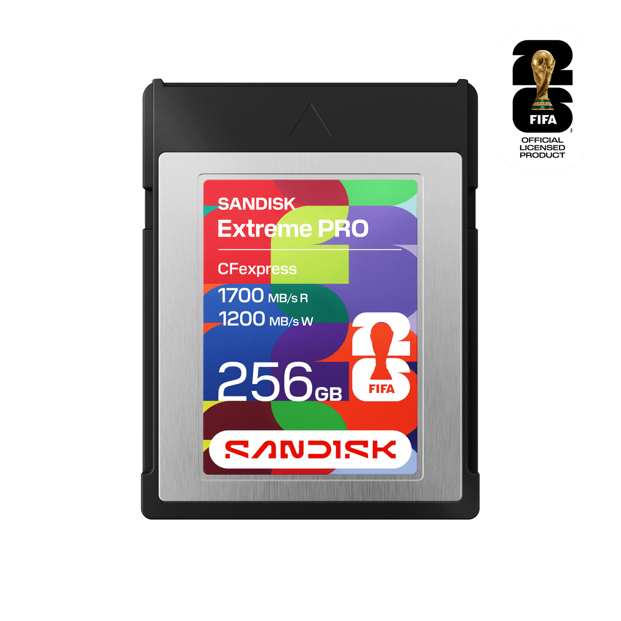 SANDISK CFexpress\u2122 Type B Card: FIFA World Cup 2026\u2122 Edition - 256GB - Image1