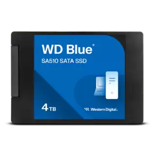 WD Blue SA510 SATA SSD 2.5-inch 4TB Front